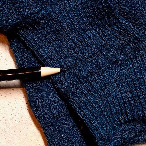 Vintage Jantzen 60s Made in USA Grandpa Retro Knit Cardigan Sweater - Size Large - Picture 4 of 6